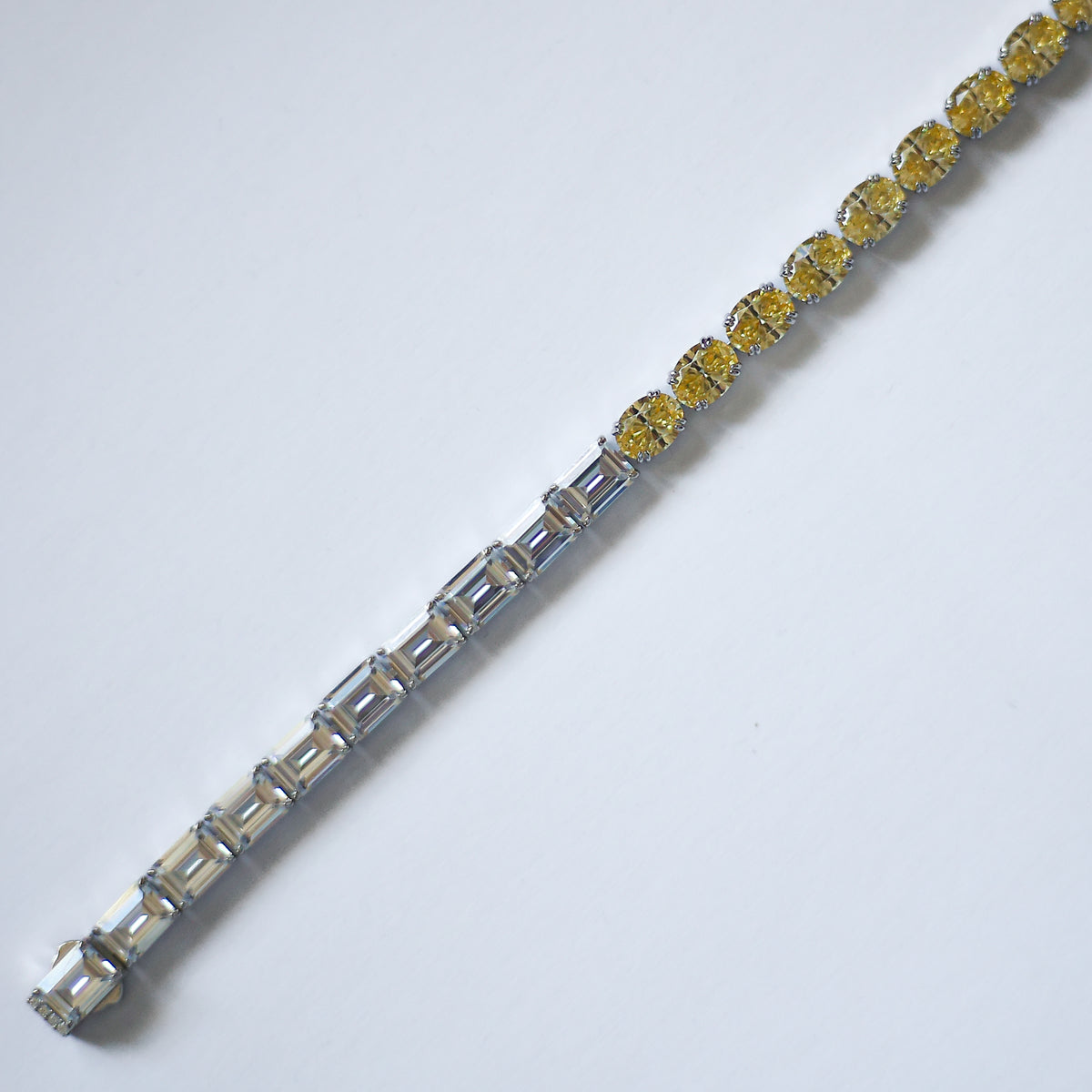 the two colored bracelet