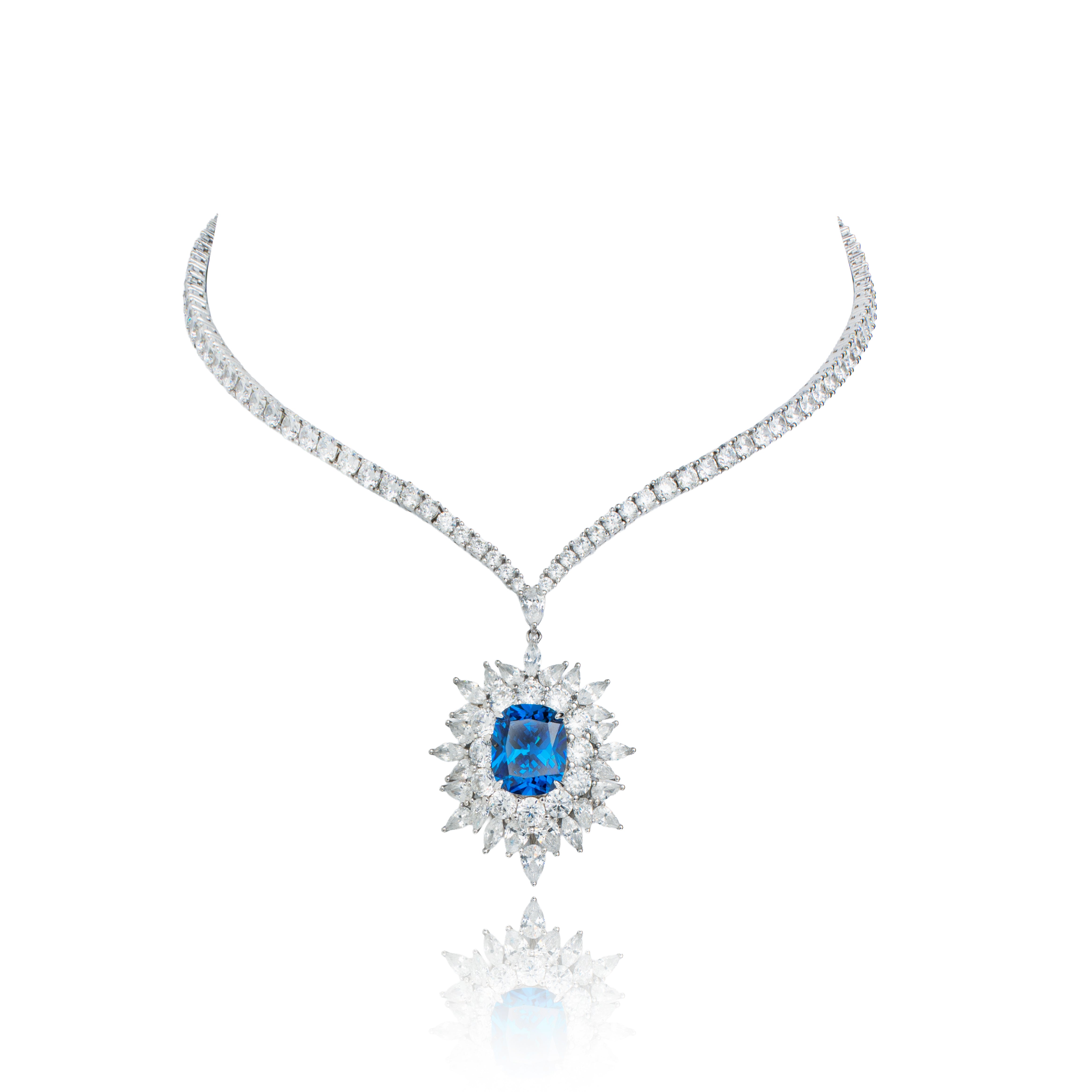 the vintage diamond necklace