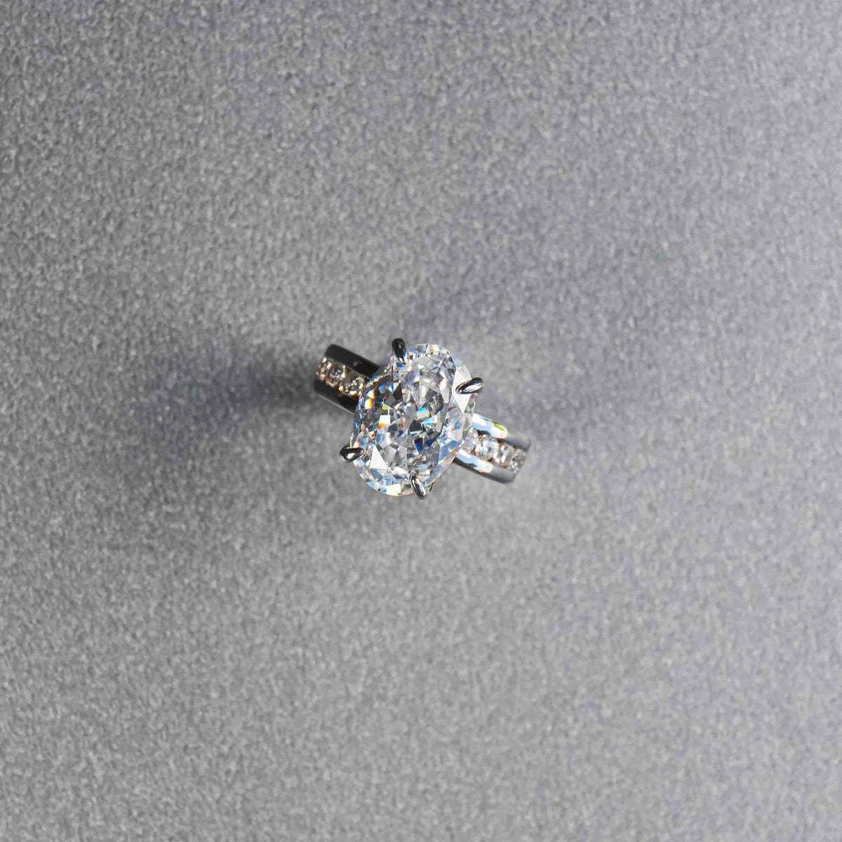 the giant oval diamond ring