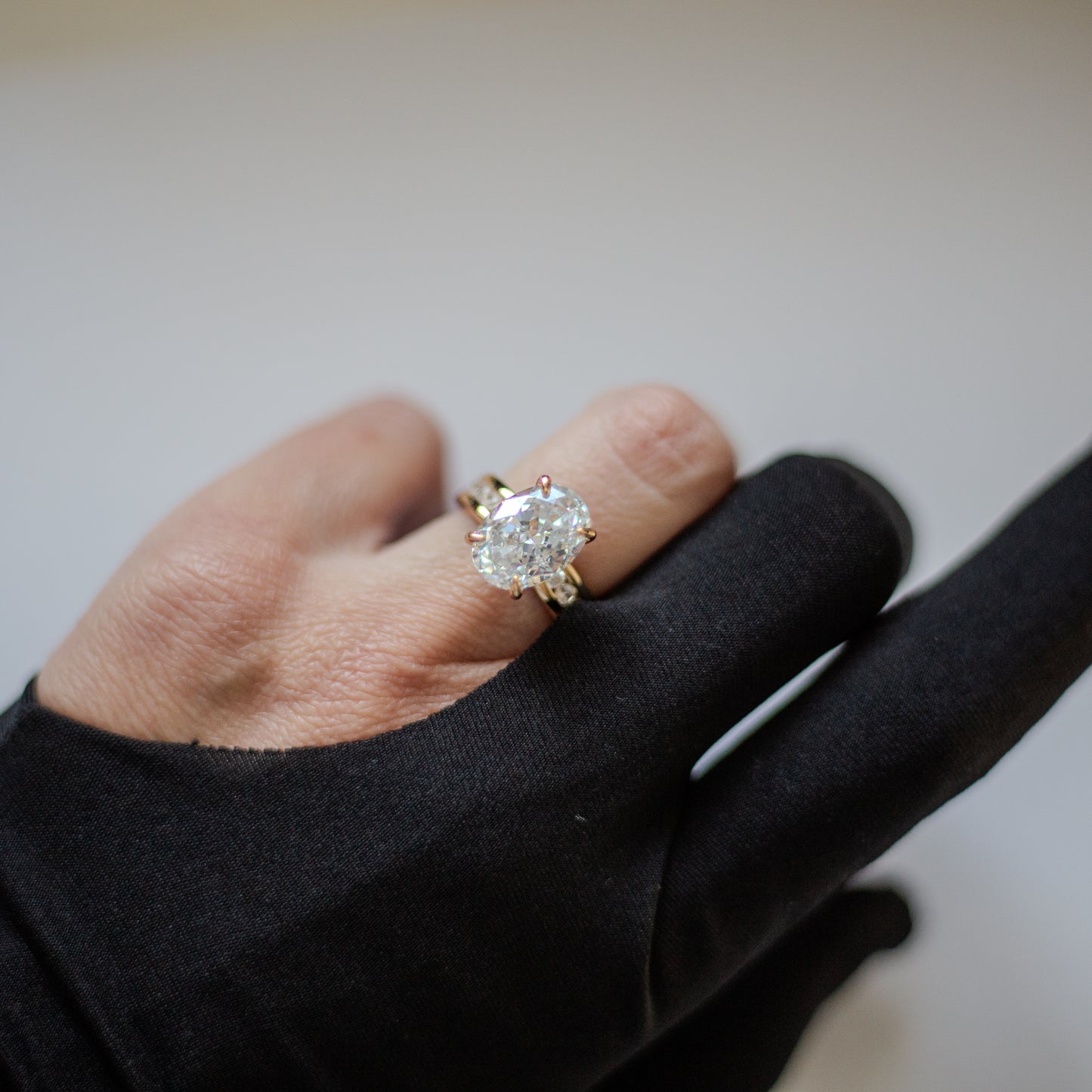 the giant lab diamond ring