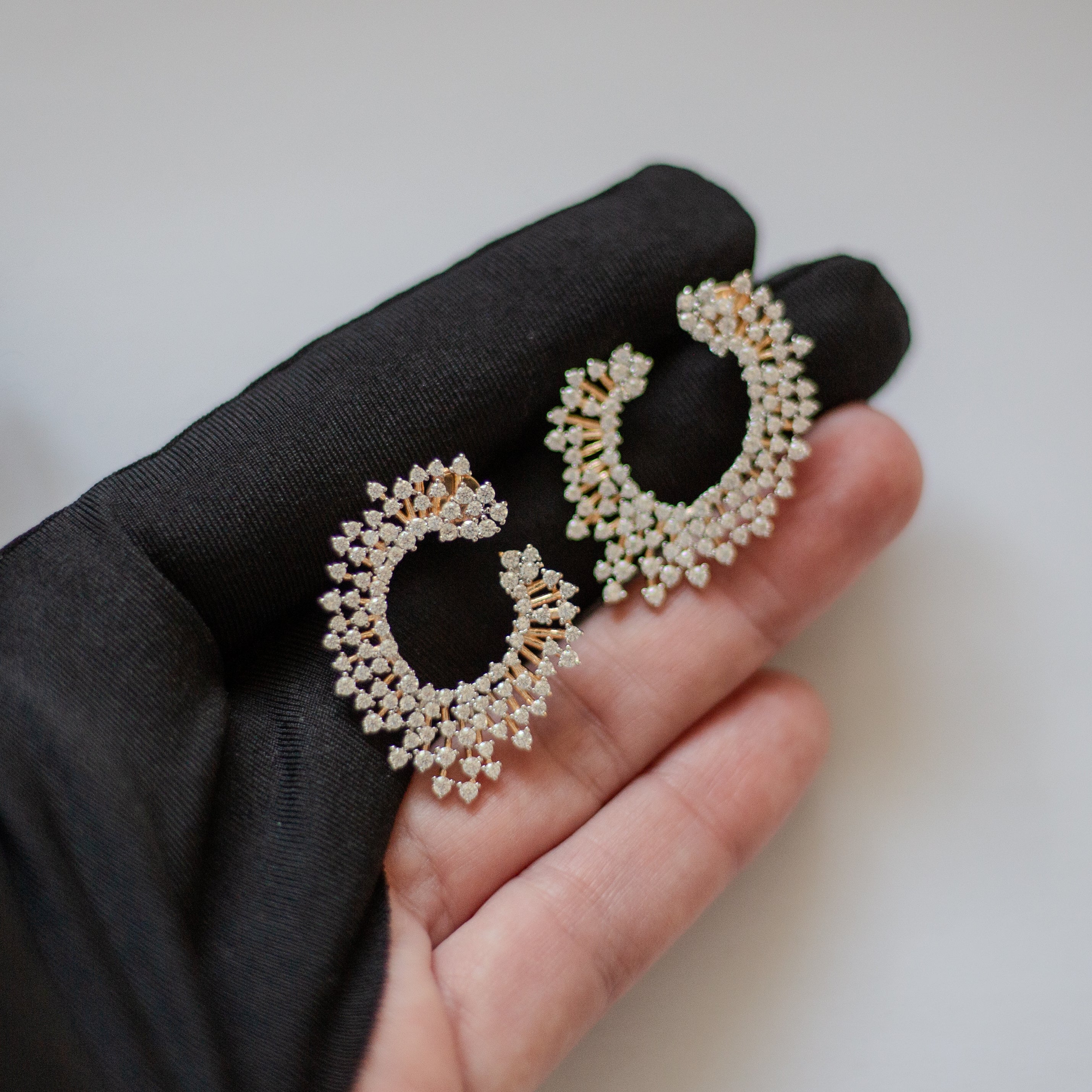 the spark diamond earring