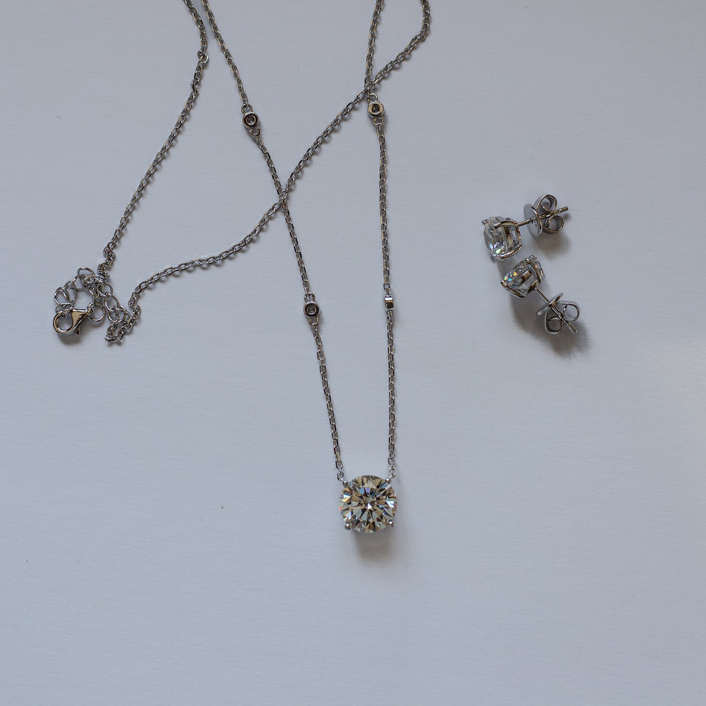 the pricess cut diamond set