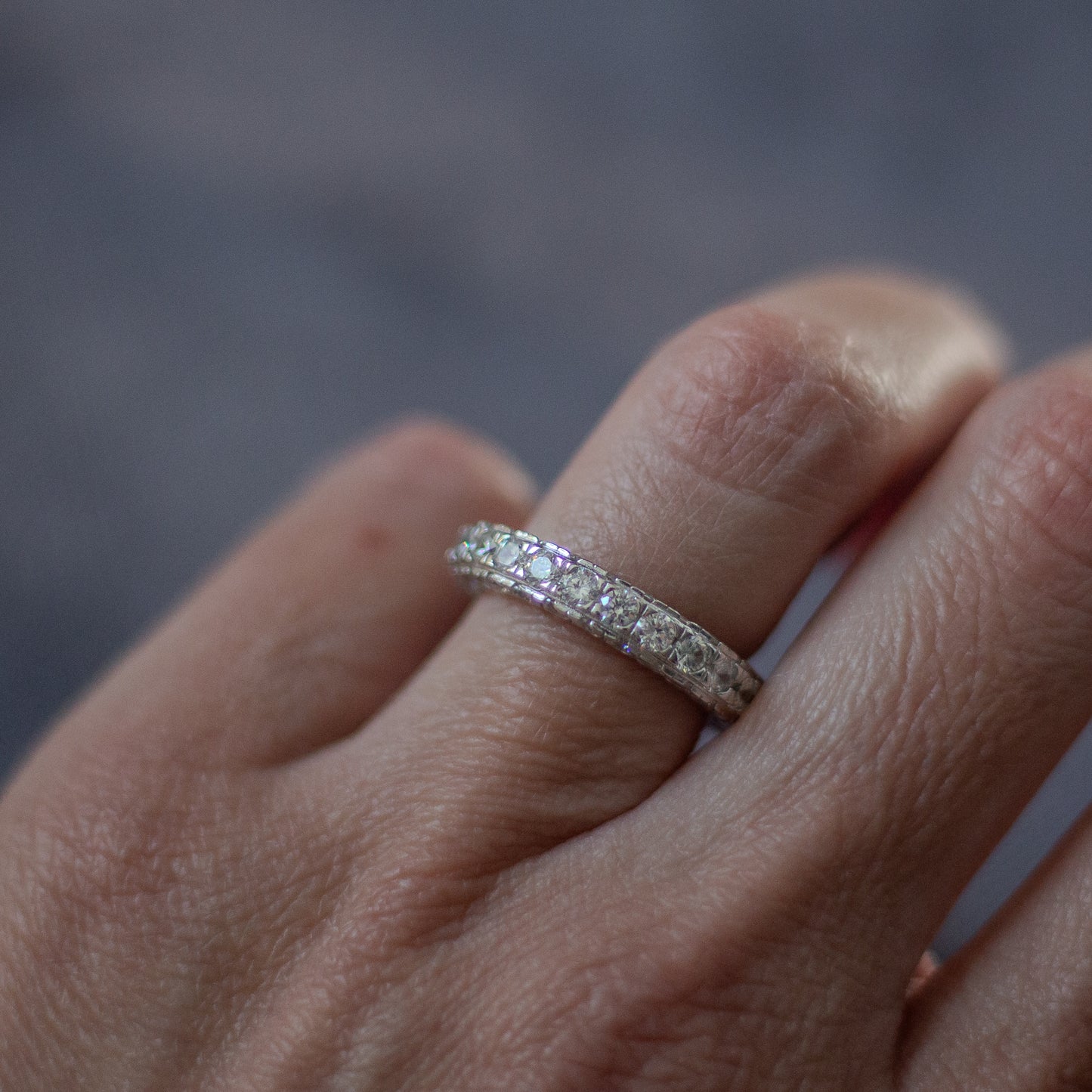 the 3D diamond ring