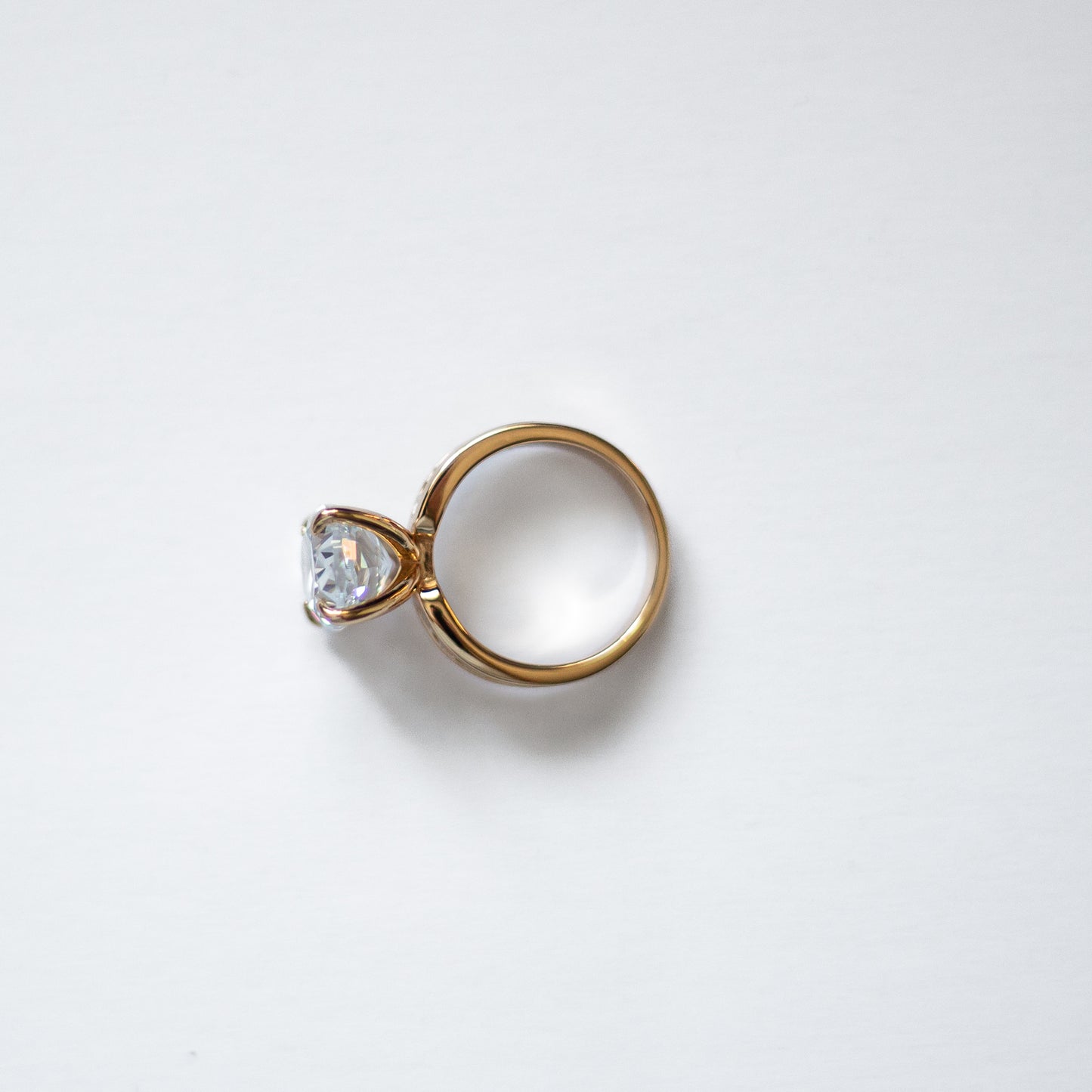 the giant lab diamond ring