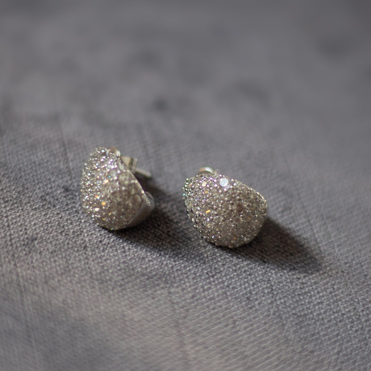 the drop diamond earring