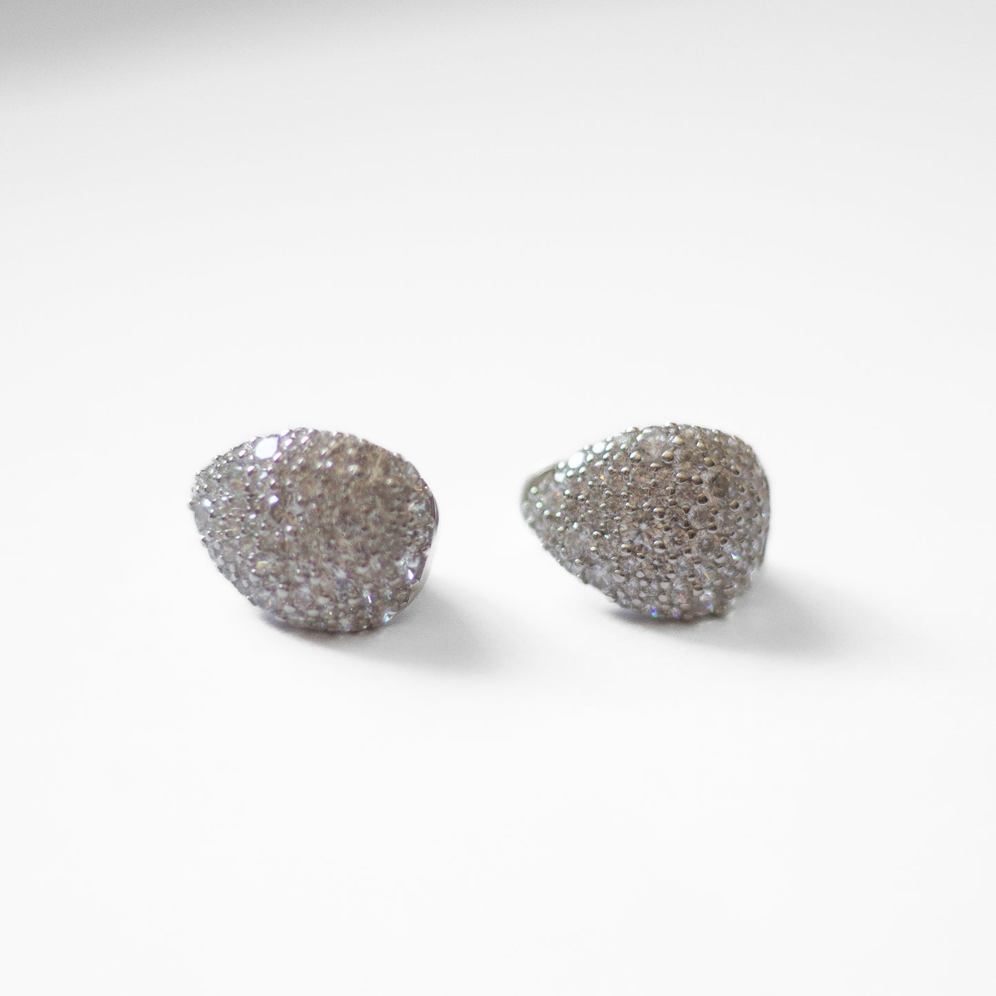 the drop diamond earring