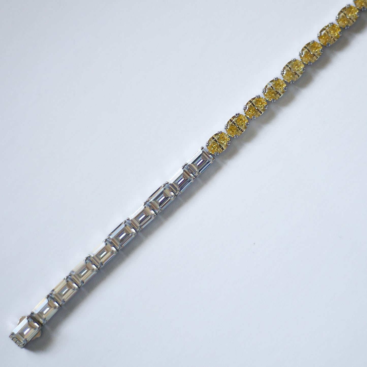 the two colored bracelet