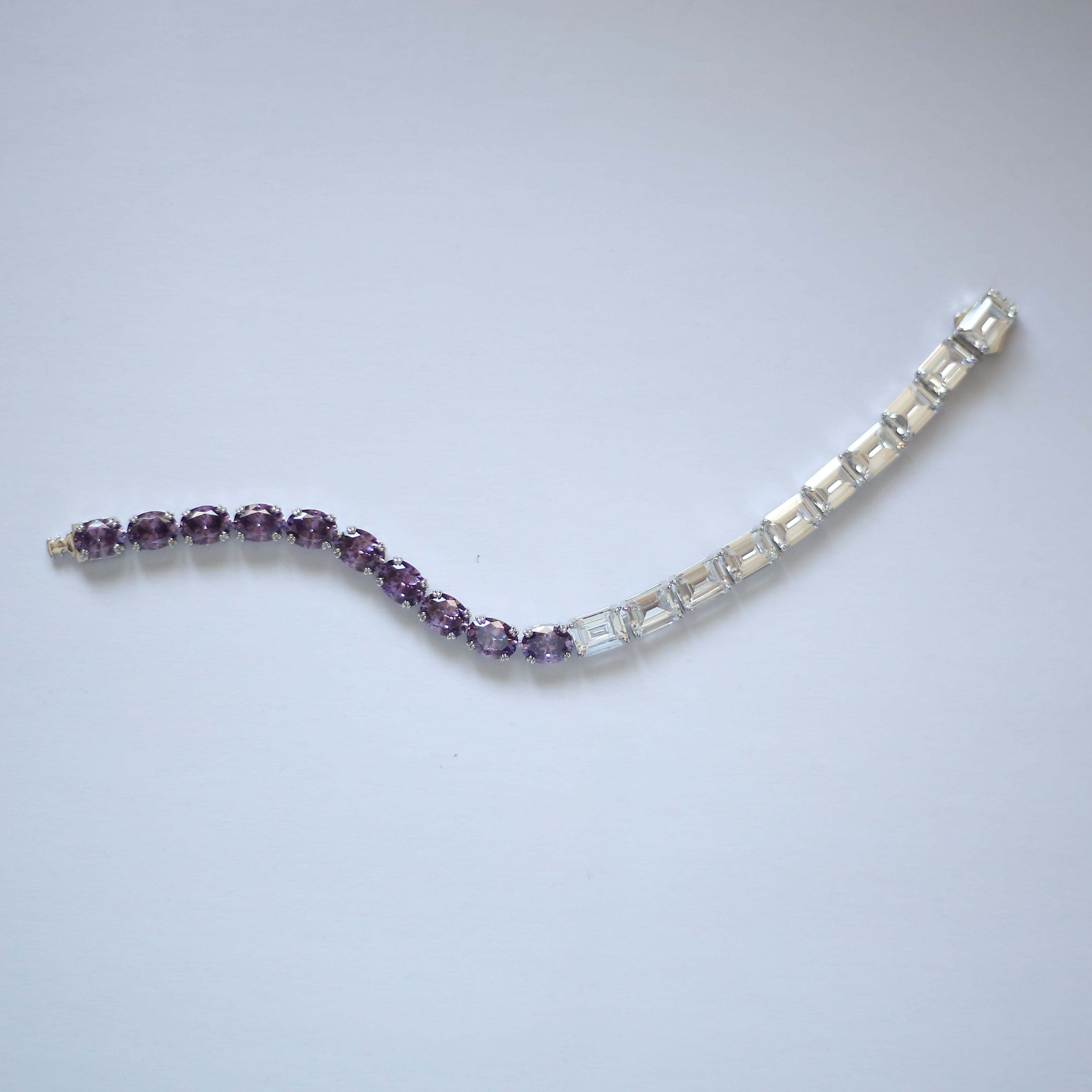 the two colored bracelet