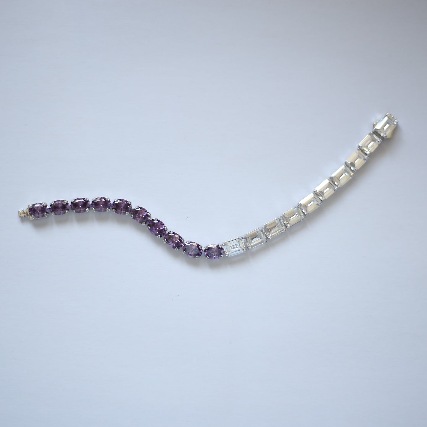the two colored bracelet