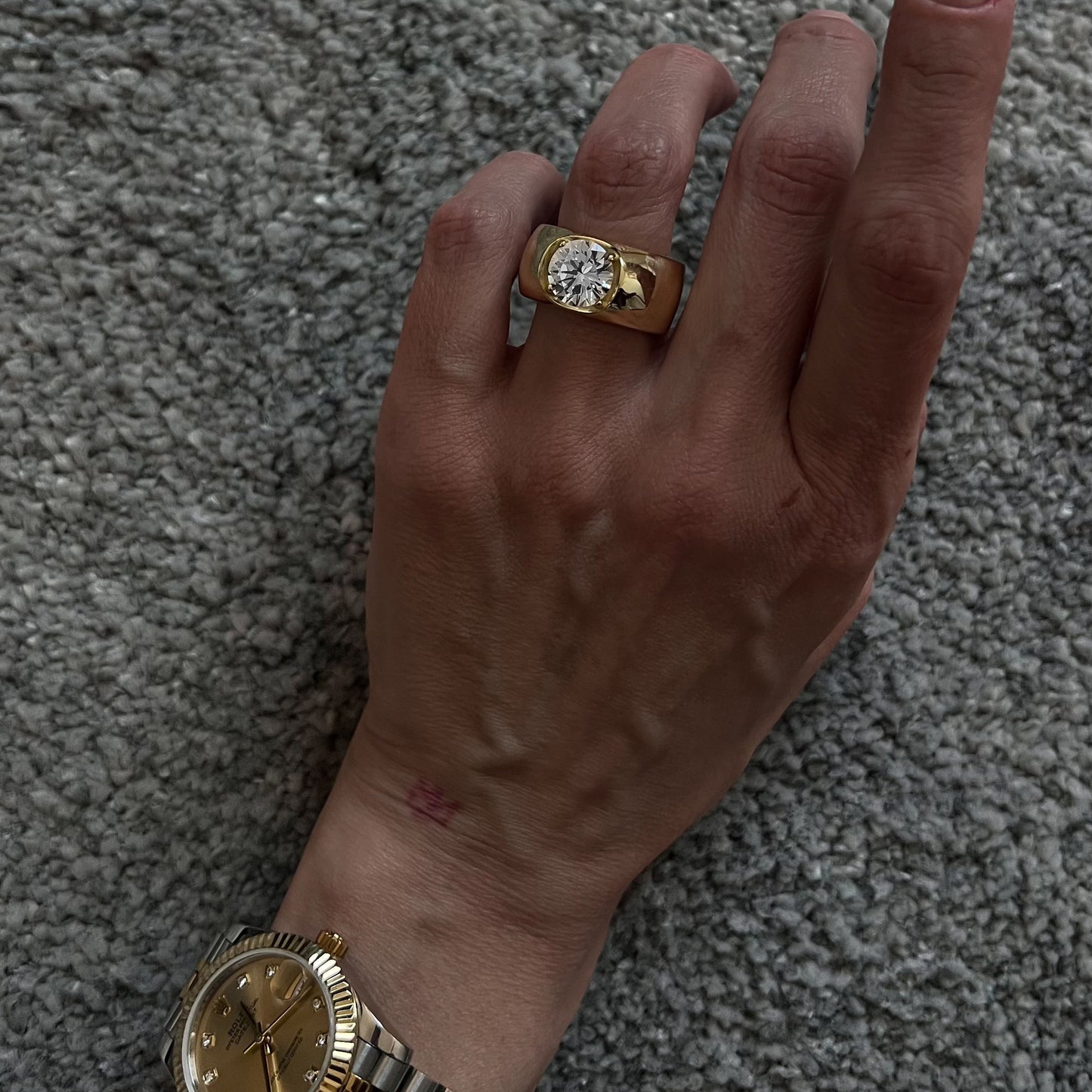 the epic goldish ring