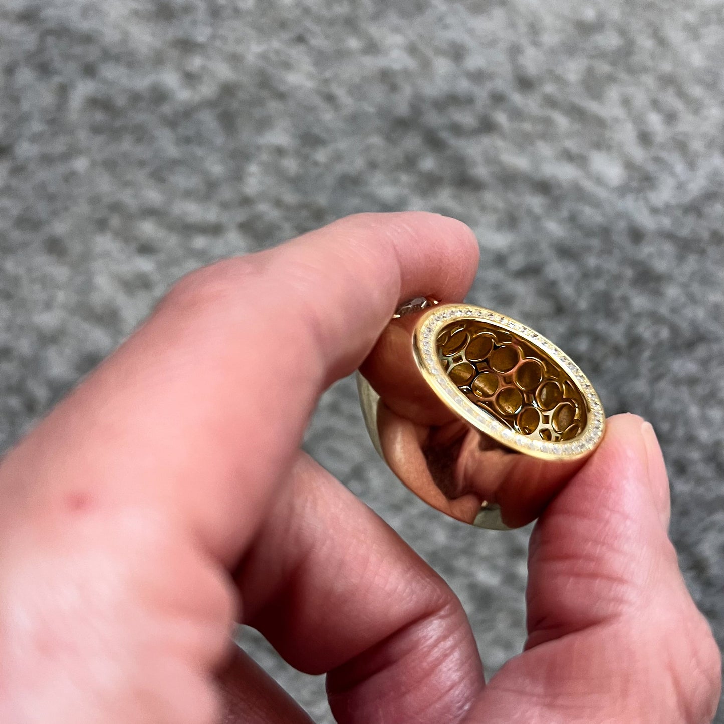 the epic goldish ring