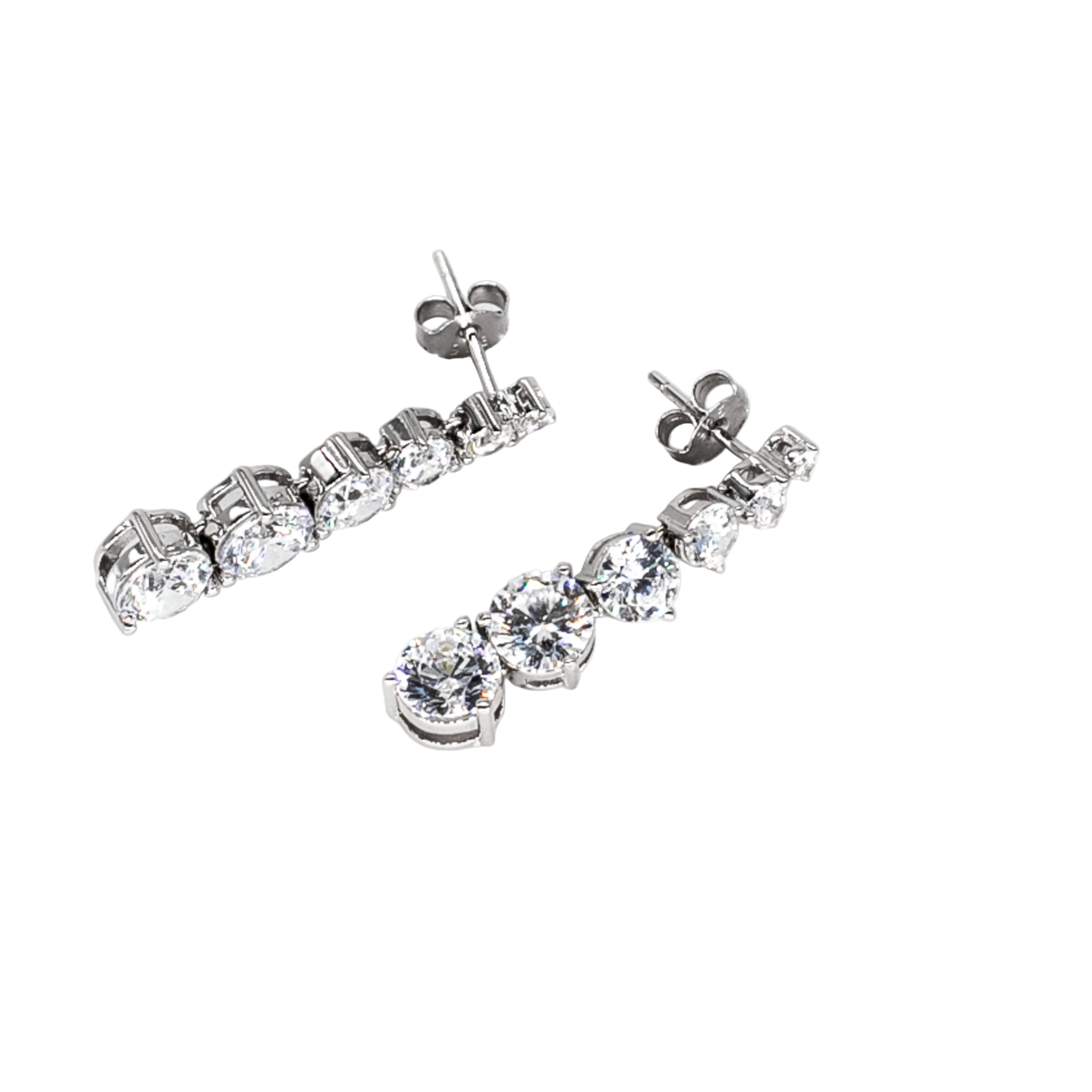 the growing diamond earring